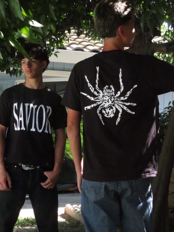 Savior Spider Tee - Black - Image 4